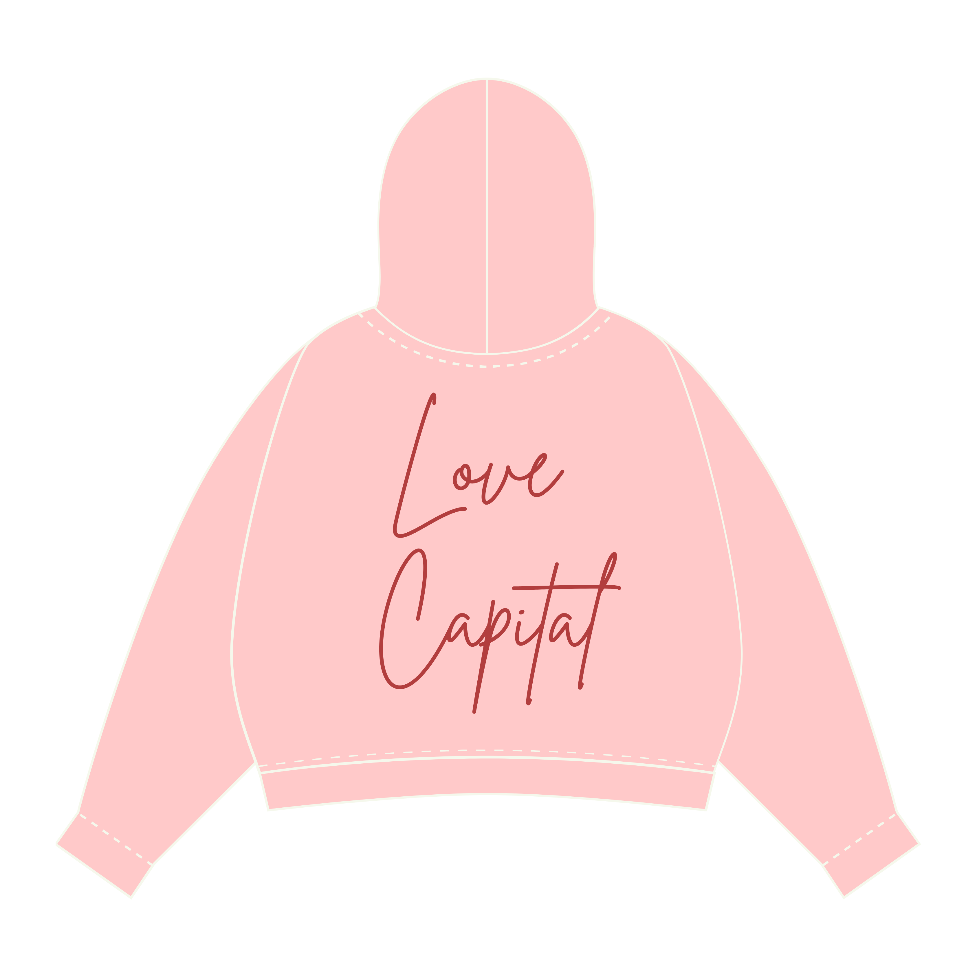 Love Capital Blush Hoodie
